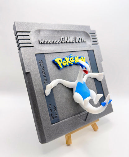 Giant Pokemon Silver Lugia Gameboy Color Cartridge  - Wall decorartion hand made