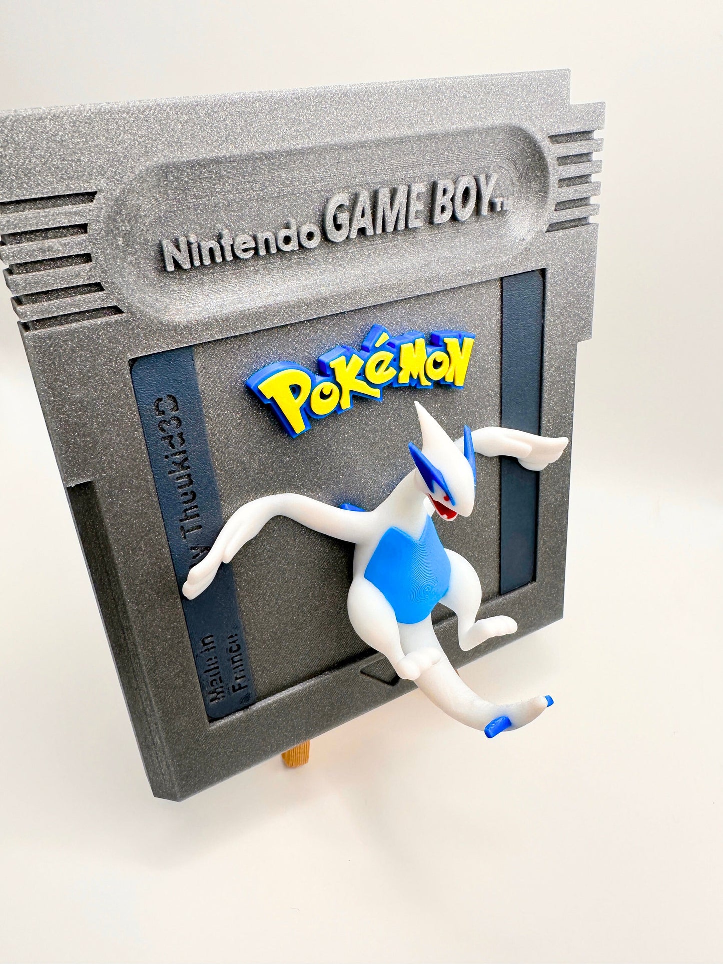 Giant Pokemon Silver Lugia Gameboy Color Cartridge  - Wall decorartion hand made